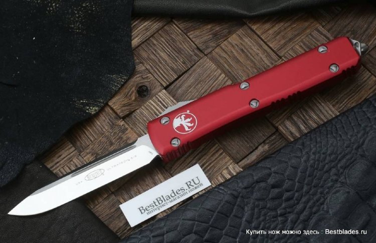 Нож Microtech Ultratech S/E Red Satin Standard 121-4 RD