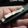 Автоматический выкидной нож Ultratech S/E Contoured Satin Standart 121-4