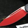 Автоматический нож с кнопкой Microtech LUDT SL Red Standart 135-1