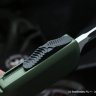 Автоматический выкидной нож Ultratech S/E Contoured OD Green Standart 121-1 CCOD